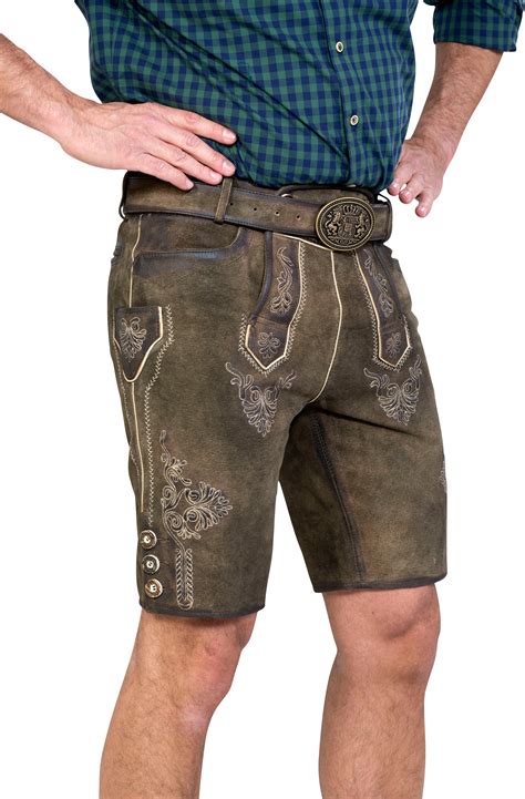 kurze trachtenlederhose herren|lederhosen outlet.